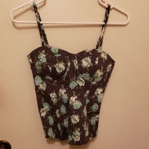 Floral Bustier Corset
